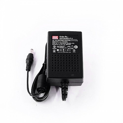 GST25U05-P1J MEANWELL 20W 5VDC 4A 115/230VAC AC-DC 信頼性の高いグリーン産業用アダプタ
