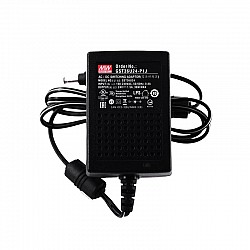 GST36U24-P1J MEANWELL 36W 24VDC 1.5A 115/230VAC AC-DC 信頼性の高いグリーン産業用アダプタ