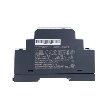 HDR-15-24 MEANWELL 15W 24VDC 0.63A 115/230VAC ウルトラスリムステップ形状 DINレール電源