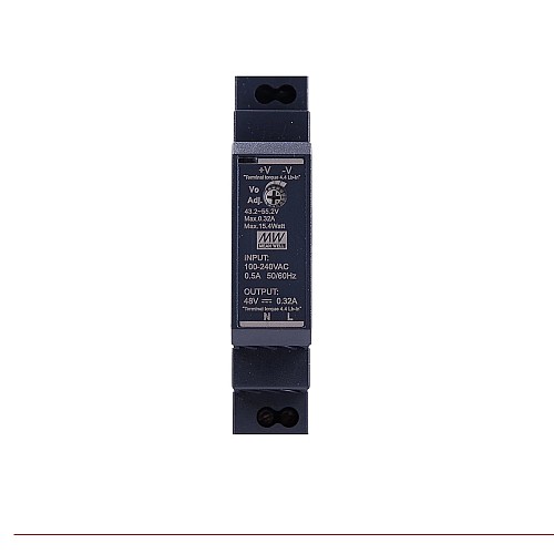 HDR-15-48 MEANWELL 15.4W 48VDC 0.32A 115/230VAC ウルトラスリム ステップ形状 DINレール電源
