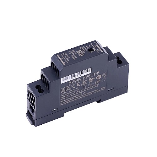 HDR-15-5 MEANWELL 15W 5VDC 2.4A 115/230VAC ウルトラスリムステップ形状 DINレール電源 HDR-15-5 MEANWELL 15W 5VDC 2.4A 115/230VAC ウルトラスリムステップ形状 DINレール電源