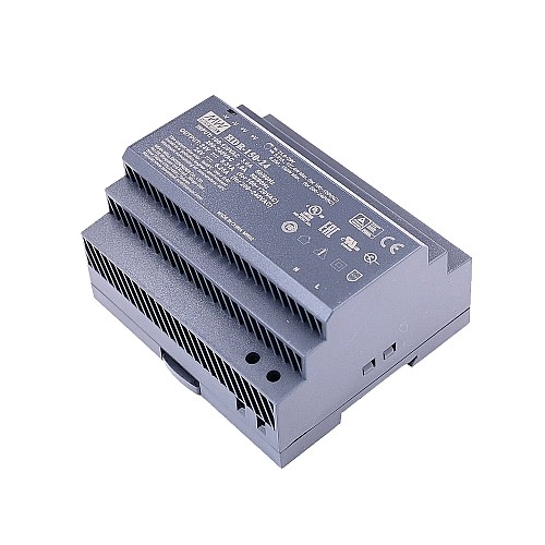 HDR-150-24 MEANWELL 24VDC 5.31A 127.4W 115VAC/6.25A 150W 230VAC ウルトラスリム ステップ形状 DINレール電源