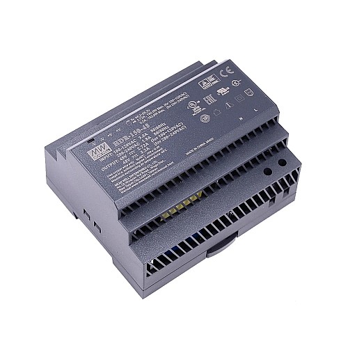 HDR-150-48 MEANWELL 48VDC 2.72A 130.6W 115VAC/3.2A 153.6W 230VAC ウルトラスリム ステップ形状 DINレール電源
