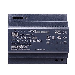 HDR-150-48 MEANWELL 48VDC 2.72A 130.6W 115VAC/3.2A 153.6W 230VAC ウルトラスリム ステップ形状 DINレール電源