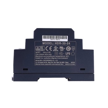HDR-30-24 MEANWELL 36W 24VDC 1.5A 115/230VAC ウルトラスリムステップ形状 DINレール電源
