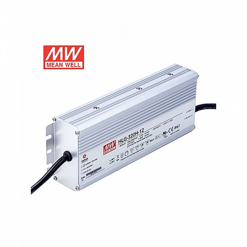 HLG-320H-12 MEANWELL 264W 22A 12V 定電圧 + 定電流 LED ドライバ