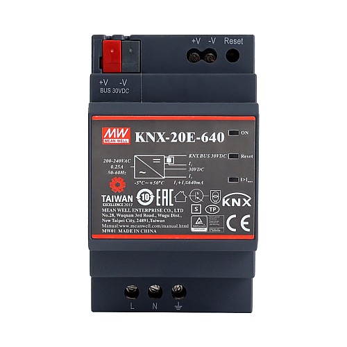 KNX-20E-640 MEANWELL640mAKNX電源