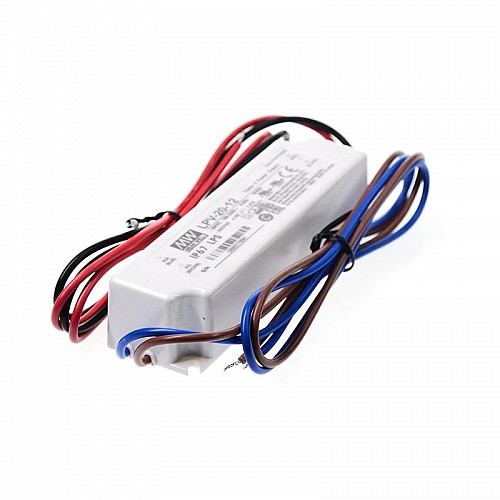 LPV-20-12 MEANWELL 20W 1.67A 12V シングル出力スイッチング電源