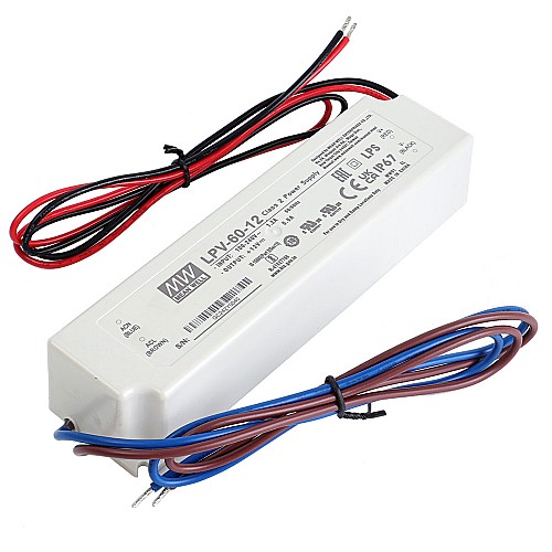 LPV-60-12 MEANWELL 60W 5A 12V シングル出力スイッチング電源 LPV-60-12 MEANWELL 60W 5A 12V シングル出力スイッチング電源