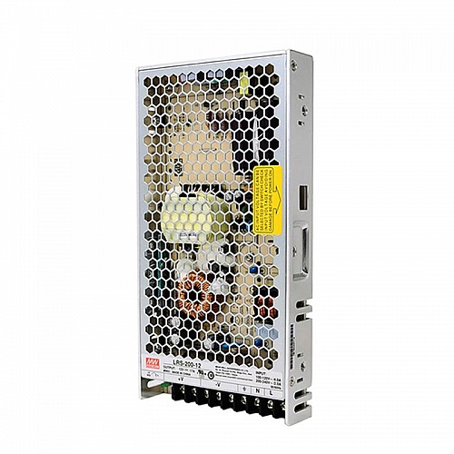 LRS-200-12 MEANWELL 200W 12VDC 17A 115/230VAC 密閉型スイッチング電源