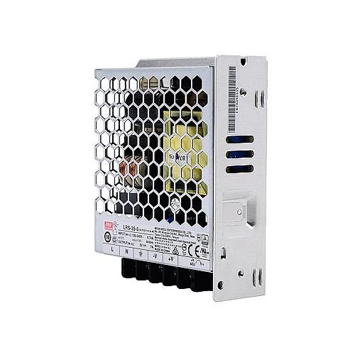 LRS-35-5 MEANWELL 35W 5VDC 7A 115/230VAC 密閉型スイッチング電源