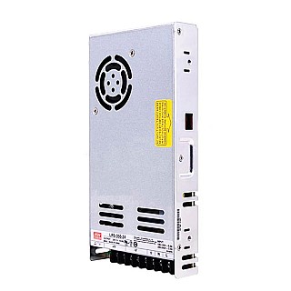 LRS-350-24 MEANWELL 350W 24VDC 14.6A 115/230VAC 密閉型スイッチング