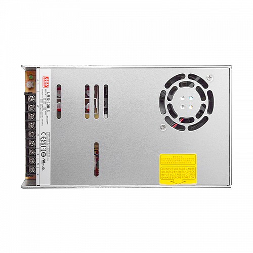 LRS-600-5 MEANWELL 500W 5VDC 100A 115/230VAC 密閉型スイッチング電源