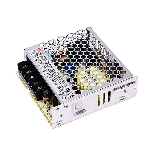 LRS-75-12 MEANWELL 75W 12VDC 6A 115/230VAC 密閉型スイッチング電源