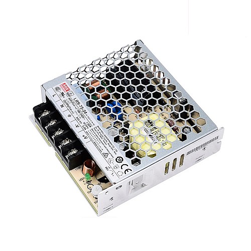 LRS-75-24 MEANWELL 75W 24VDC 3.2A 115/230VAC 密閉型スイッチング電源