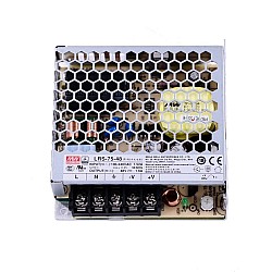 LRS-75-48 MEANWELL 76.8W 48VDC 1.6A 115/230VAC 密閉型スイッチング電源