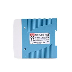 MDR-10-15 MEANWELL 10W 15VDC 0.67A 115/230VAC 単一出力産業用 DIN レール電源