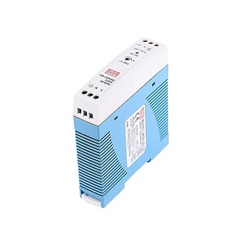MDR-20-12 MEANWELL 20W 12VDC 1.67A 115/230VAC DINレール電源