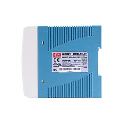 CN 発売中 - MDR-20-12 MEANWELL 20W 12VDC 1.67A 115/230VAC DINレール電源