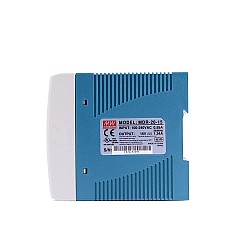 MDR-20-15 MEANWELL 20W 15VDC 1.34A 115/230VAC 単一出力産業用 DIN レール電源