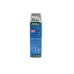 CN 発売中 - NDR-120-48 MEANWELL 120W 48VDC 2.5A 115/230VAC シングル出力 産業用 DIN レール
