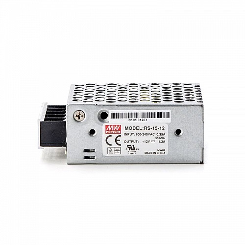 RS-15-12 MEANWELL 15.6W 1.3A 12V単出力スイッチング電源 RS-15-12 MEANWELL 15.6W 1.3A 12V単出力スイッチング電源