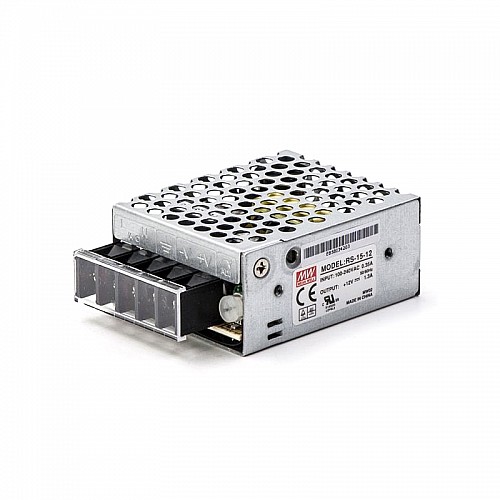 RS-15-12 MEANWELL 15.6W 1.3A 12V単出力スイッチング電源 RS-15-12 MEANWELL 15.6W 1.3A 12V単出力スイッチング電源