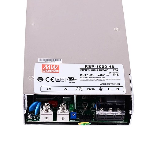 RSP-1000-48 MEANWELL 1008W 48VDC 21A 115/230VAC 電源、シングル出力 RSP-1000-48 MEANWELL 1008W 48VDC 21A 115/230VAC 電源、シングル出力