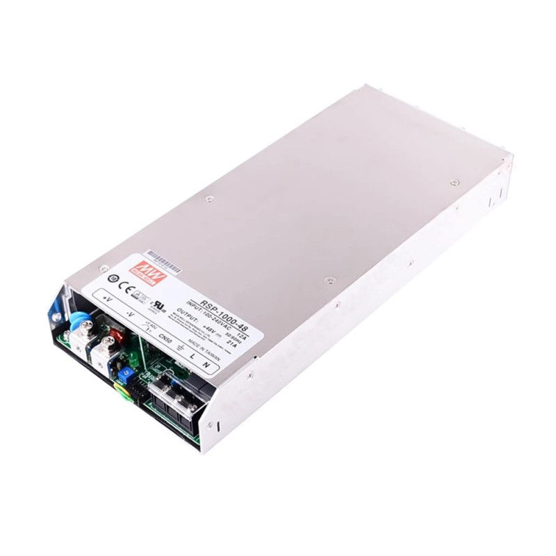 RSP-1000-48 MEANWELL 1008W 48VDC 21A 115/230VAC 電源、シングル出力 RSP-1000-48 MEANWELL 1008W 48VDC 21A 115/230VAC 電源、シングル出力