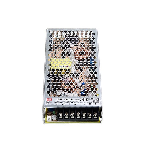 RSP-150-7.5 MEANWELL 150W 7.5VDC 20A 115/230VAC シングル出力 PFC 機能付き