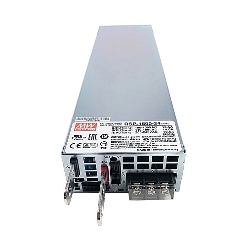RSP-1600-24 MEANWELL 1608W 24VDC 67A 115/230VAC 電源、シングル出力
