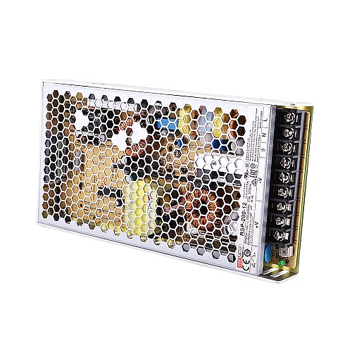 RSP-200-12 MEANWELL 200.4W 12VDC 16.7A 115/230VAC シングル出力 PFC 機能付き
