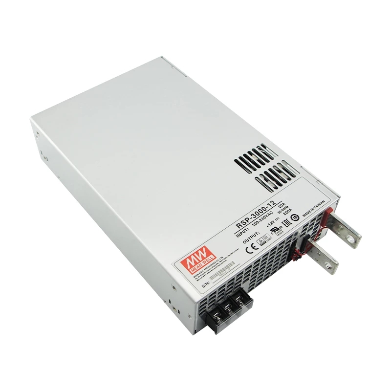 RSP-3000-12 MEANWELL 2400W 12VDC 200A 180/230VAC 電源 シングル出力