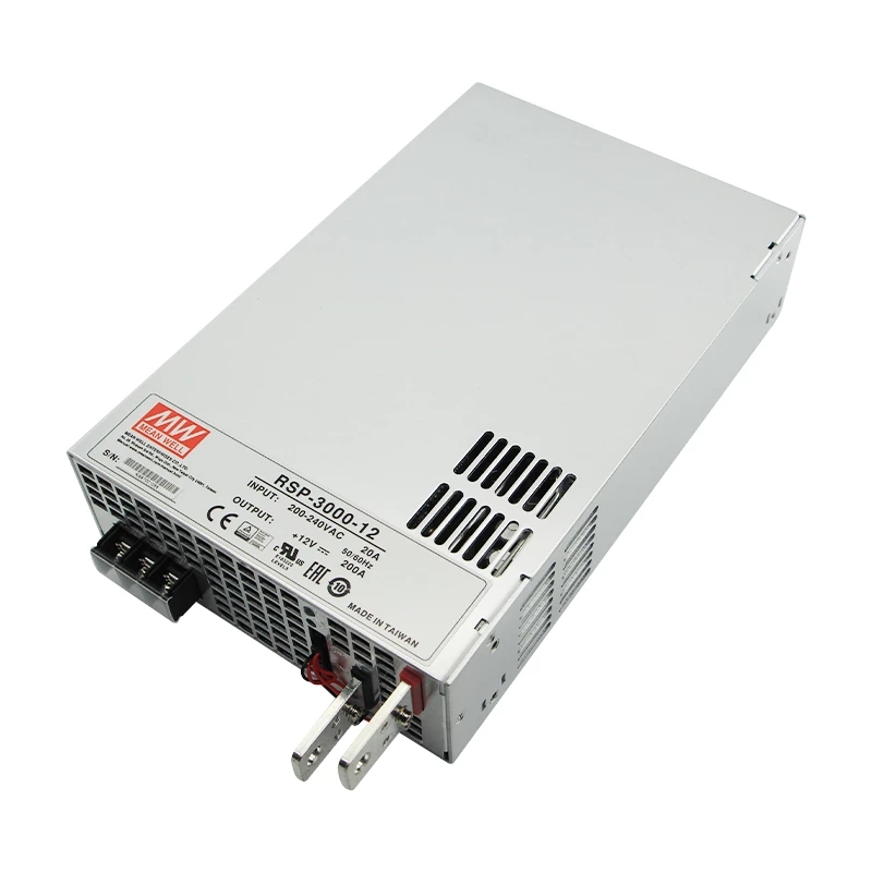 RSP-3000-12 MEANWELL 2400W 12VDC 200A 180/230VAC 電源 シングル出力
