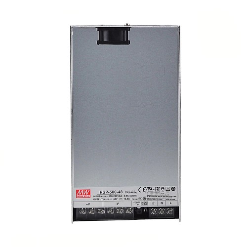 RSP-500-48 MEANWELL 504W 48VDC 10.5A 115/230VAC シングル出力 PFC 機能付き