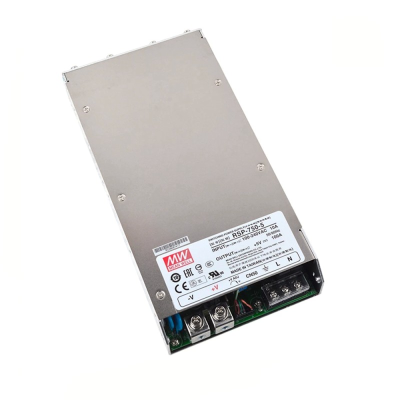 RSP-750-5 MEANWELL 500W 5VDC 100A 115/230VAC 電源、シングル出力