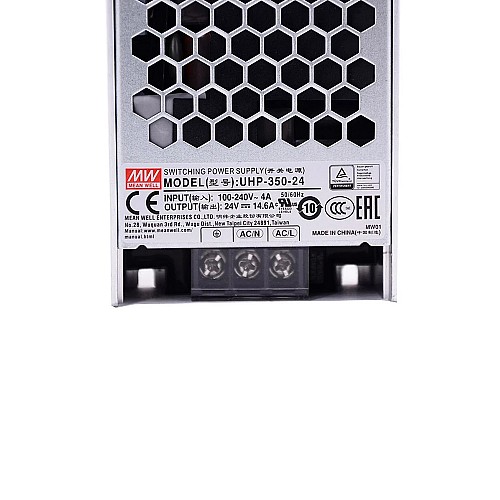 UHP-350-24 MEANWELL 350.4W 24VDC 14.6A 115/230VAC スリムタイプ PFCスイッチング電源搭載