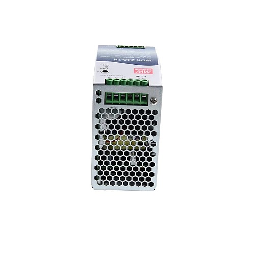 WDR-240-24 MEANWELL 240W 24VDC 10A 230/400VAC 超ワイド入力産業用 DIN レール電源