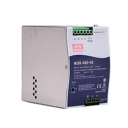 WDR-480-48 MEANWELL 480W 48VDC 10A 230/400VAC 超ワイド入力産業用 DIN レール電源