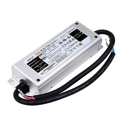 XLG-150-12-A MEANWELL 150W 12VDC 12.5A 115/230VAC 定電力モード LED ドライバ