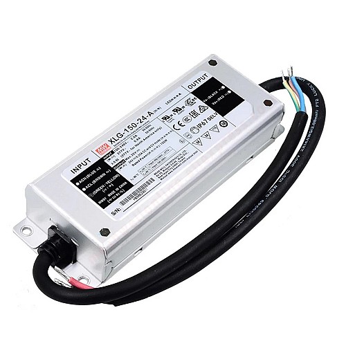 XLG-150-24-A MEANWELL 150W 24VDC 6.25A 115/230VAC 定電力モード LED ドライバ