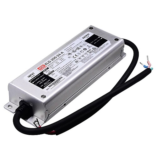XLG-200-24-A MEANWELL 199.2W 24VDC 8.3A 115/230VAC 定電力モード LED ドライバ