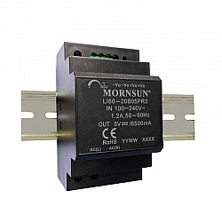 60W 5V 6.5A 85-264VAC/120-370VDC DINレール スイッチング電源