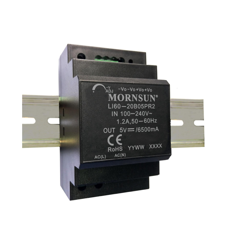 60W 15V 4.0A 85-264VAC/120-370VDC DINレール スイッチング電源