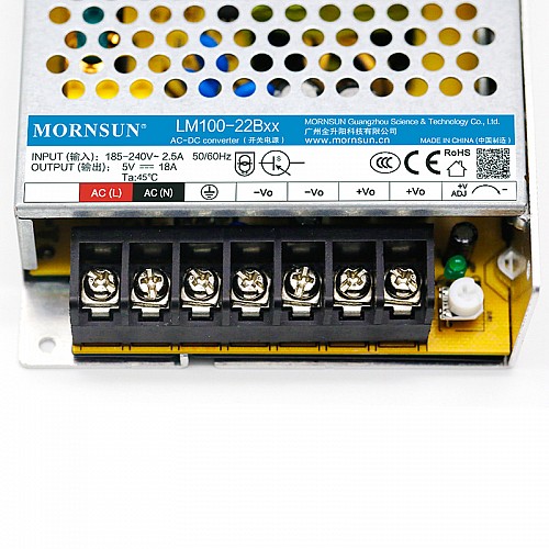 100W 36V 2.8A 165-264VAC/200-370VDC スイッチング電源