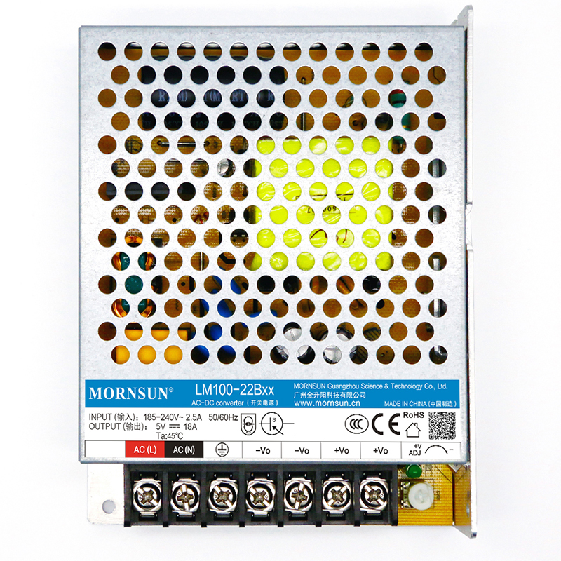 100W 24V 4.5A 165-264VAC/200-370VDC スイッチング電源