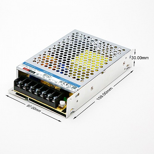 150W 48V 3.3A 165-264VAC/200-370VDC スイッチング電源