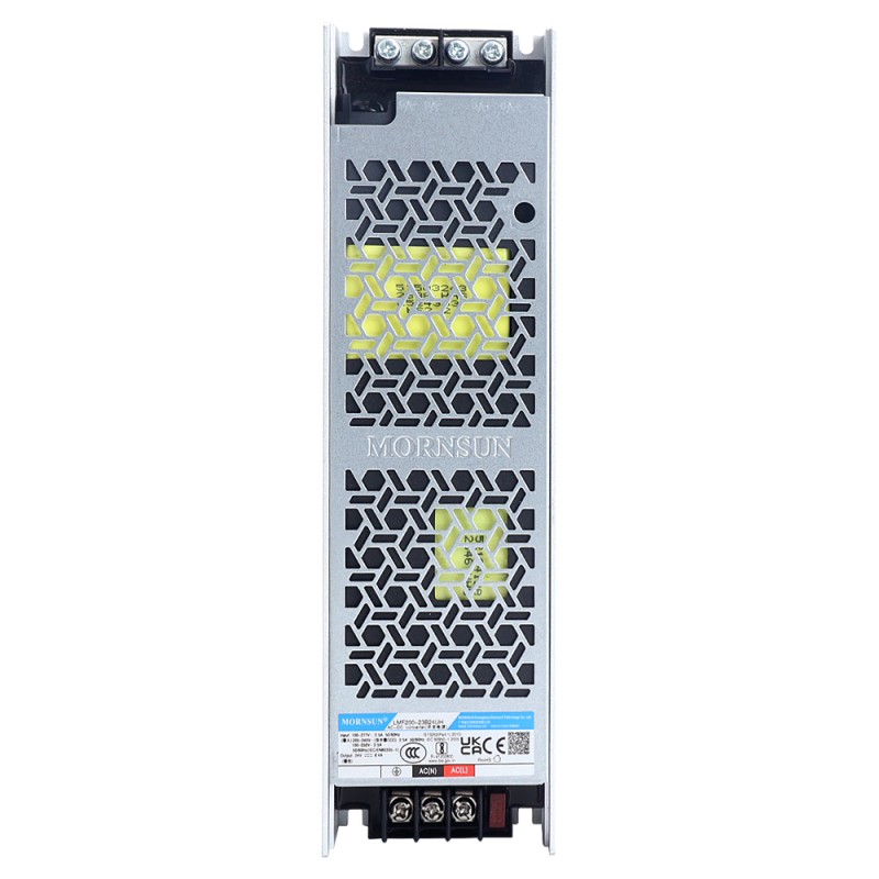 200W 24V 8.4A 85-305VAC/120-430VDC PFC機能付きスイッチング電源
