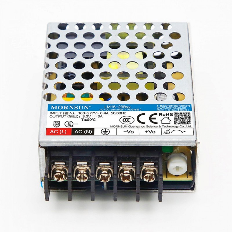 15W 24V 0.625A 85-305VAC/120-430VDC スイッチング電源