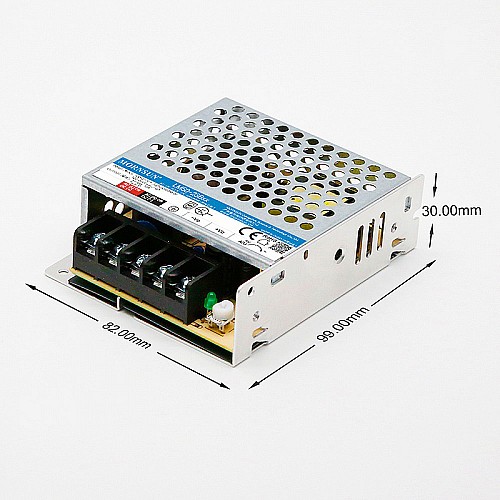 50W 15V 3.4A 85-305VAC/120-430VDC スイッチング電源